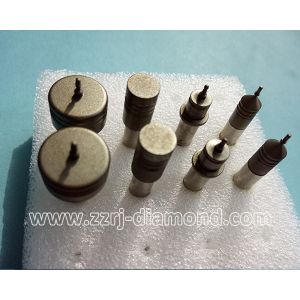 Buy cheap Customized products electroplated diamond grinding head mouted points, abrasive tips from wholesalers