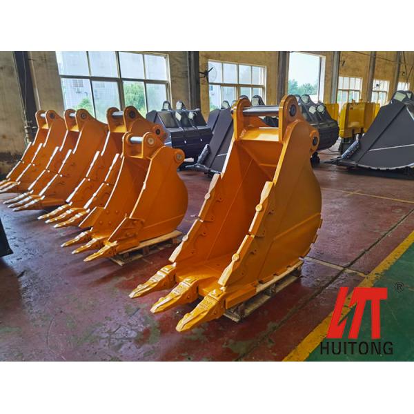 0.1cbm NM400 Excavator Drainage Bucket 1.2-120t