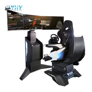Cockpit Auto Racing Simulator 3 Screens Steering Wheel Hardware Set