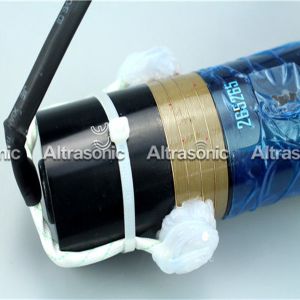 Buy cheap 20Khz Constant Ultrasonic Welding Machine Black Transducer With Customized Flange from wholesalers