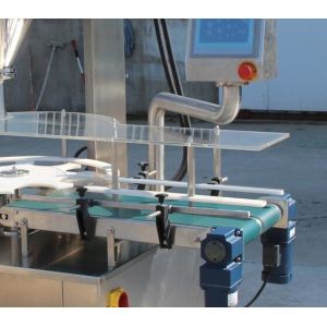 Coffee / Milk Rotary Powder Filling Machine Spice Multi Language Interface