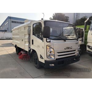 Buy cheap JMC 4X2 LHD Diesel Engine Vacuum Road Sweeper Truck from wholesalers