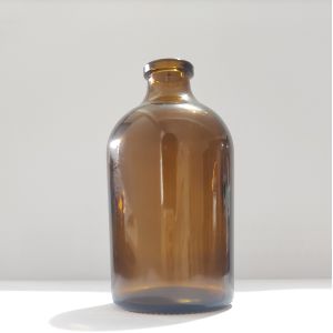 OEM ODM Injection Glass Vial With Rubber Stopper ISO9001