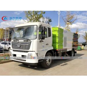 Buy cheap 12T Dongfeng Vacuum Road Cleaning Truck With Separated Suction Hoses from wholesalers