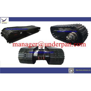 Custom hydraulic crawler ruber track undercarriage system manufacturer with