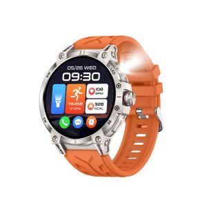 Buy cheap KC89 Round Shape Smart Watch IP68 Waterproof Level And AI Voice Assistant from wholesalers
