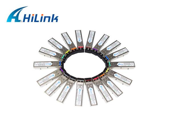 Buy cheap CWDM 1270-1610nm 1.25G 80KM SFP SMF Transceiver 1000base from wholesalers