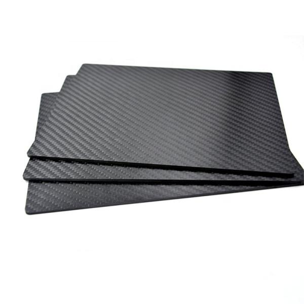 Buy cheap 100% 3K Carbon Fiber Plate Sheet High Tensile Strength 300mm X 200mm X 5mm from wholesalers