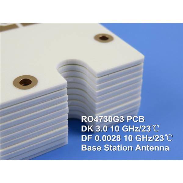 Rogers RO4730G3 60mil 1.524mm High Frequency PCB Cellular Base Station Antenna