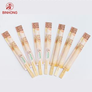 Compostable Biodegradable 23cm Length Disposable Bamboo Chopsticks