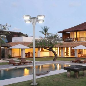 Buy cheap SMD3528 Solar Powered Garden Lights Lamp With Monocrystalline Silicon Panel from wholesalers
