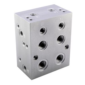Buy cheap Hydraulic Manifold Block CNC Custom Production Factory Offering One-Stop Design Manufacturing and Testing Solutions for Engineering Hydraulic Applications product