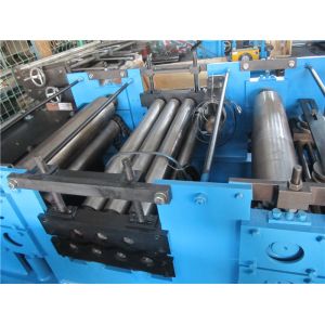 Cr12 C Purlin Roll Forming Machine , Corrugated Iron Sheet Making Machine 550mm
