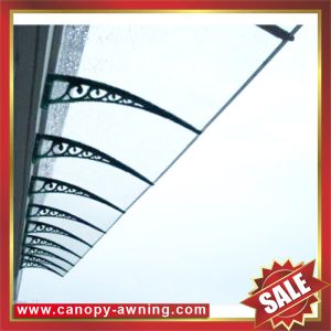 Buy cheap excellent waterproofing wind resistance DIY pc polycarbonate awning canopies canopy shelter cover for house window door from wholesalers