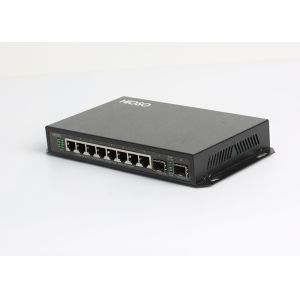 HiOSO Wall Mounting 1490nm Gigabit Ethernet Switch , Gigabit SFP Switch