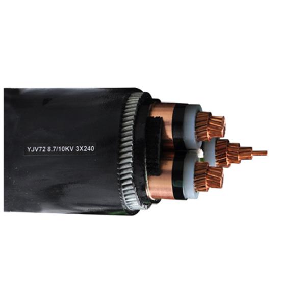 Buy cheap High Voltage 3 X 240 mm2 CU SWA Electrical Armoured Electrical Cable Three Core Cables from wholesalers