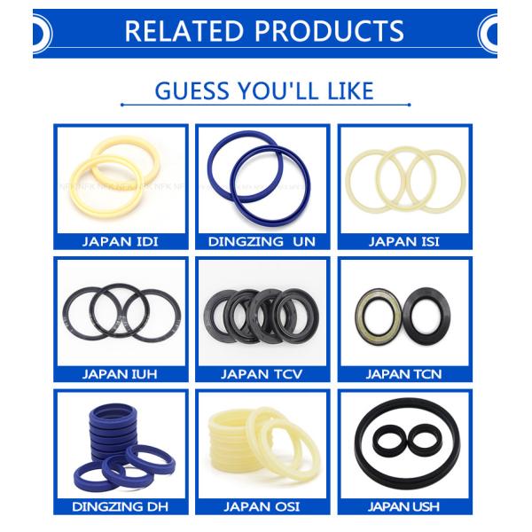 ODI Model Material High Pressure Rubber Ring Piston Seal OSI Oil Seal Hydraulic Seals