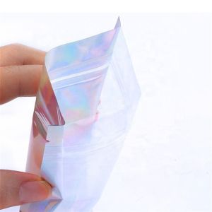 Buy cheap Leak Proof Holographic ziplockk Pouches PET Resealable Zipper Bags from wholesalers