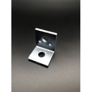 Custom Zinc Plated Flat Plate Angle Strut Fitting Brackets