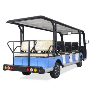14 Seats Sightseeing Shuttle Bus Car With Lithium Battery