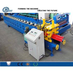 Buy cheap Galvanized Construction Metal Step Riged Cap Roll Forming Machine PLC Control from wholesalers