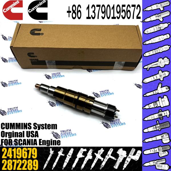Diesel Scania Engine Common Rail Fuel Injector 2057401 1933613 2058444 1881565