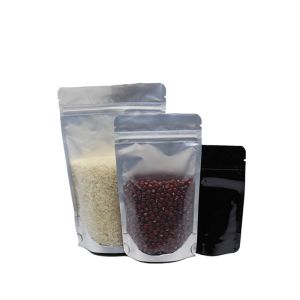 Buy cheap Flexible Custom Resealable Clear Front Zipper Pouches Plastic Food Packaging product