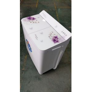 Buy cheap 12kg Double  Tub Top Load Large Capacity Washing Machine With Hidden Panel from wholesalers