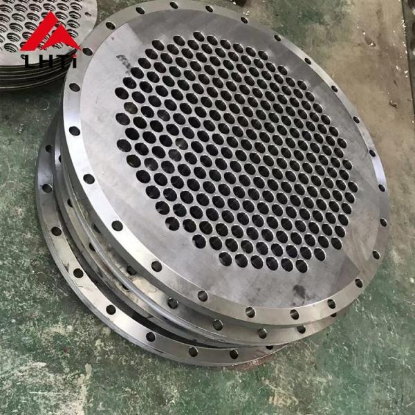 Quality Gr2+SS Titanium Clad Tubesheet for Heat Exchanger with ANSI DIN ISO JIS ASME Standards and ISO9001 TUV Certification for sale