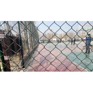 Buy cheap 4.8mm Galvanized Chain Link Fence 50m Roll Diamond Hole Mesh from wholesalers