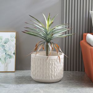 Buy cheap Stunning Plant Display With Fiber Clay Planters Durable And Stylish from wholesalers
