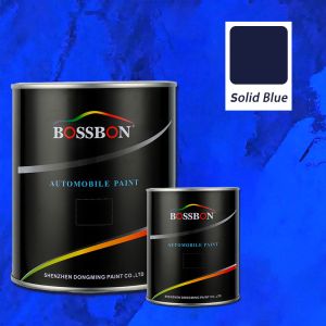 Buy cheap Acrylic Polyurethane Car Refinish Paint Higher Consistency 2K Solid Blue from wholesalers