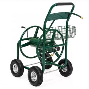 Buy cheap Practical Heavy Duty Steel Garden Hose Reel Cart for Portable Watering and Storage from wholesalers