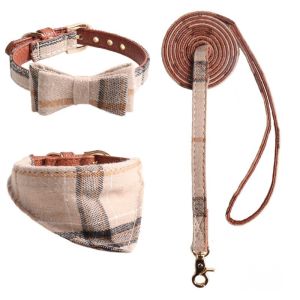 Buy cheap luxurious Collars Triangular Scarves Leashes Dog Sets from wholesalers