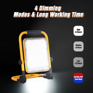 Buy cheap High-Brightness Portable LED Work Light Aluminum Alloy Body IP65 Waterproof For Workshops Warehouses Construction Sites from wholesalers