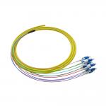 Buy cheap GJPFJV Pigtail Single Mode Fiber Optic Patch Cord 12 Cores LCUPC from wholesalers