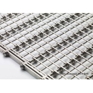 Buy cheap Square Shape Flexible Conveyor Belt Woven Sheet Galvanized Welded Wire Mesh from wholesalers