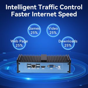 Intel Core i3 6100U Firewall Mini PC With Linux Single DDR4 Up To 16GB And GPIO