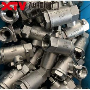 Spring Return Quick Return Sampling Ball Valve with PTFE Seat and Manual Driving