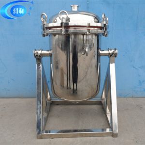 Buy cheap 25kg Capacity Food Grade Stainless Steel Filter Housing with Square Gasket Seal Type from wholesalers