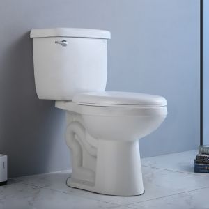 Buy cheap Siphon Jet 2 Piece Wall Hung Toilet Tall 10 Inch Two Piece Commode Elongated from wholesalers