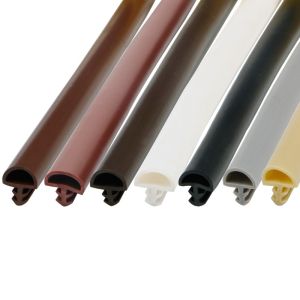 Buy cheap Soft PVC T Shaped UPVC Door And Window Seal Anti Collision from wholesalers