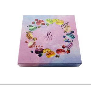 Custom Paper Packaging 1600g Pastry display Cases Paper Box