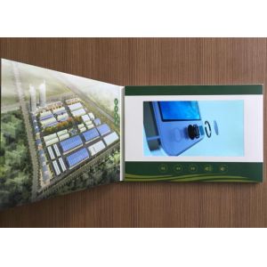 Buy cheap Hard Cover Video Invitation Card Commercial With Rechargeable Battery from wholesalers