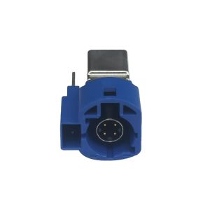 Buy cheap 4+2Pin C Code FAKRA HSD LVDS Connector Right Angle Type For GPS Telematics from wholesalers