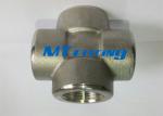 Buy cheap ASTM A182 Stainless Steel Forged Pipe Fittings F304 Socket Welded Cross from wholesalers