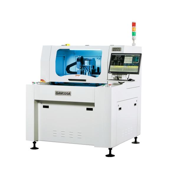 Quality Genitec PCB Depaneling Machine Offline Router Machine With Dual Worktables for SMT GAM320A for sale