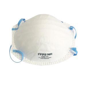 Buy cheap Nonwoven FFP2 Cupped Face Mask , Head Wearing Disposable Dust Mask from wholesalers