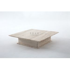 Buy cheap Contemporary Square Modern Marble Coffee Table from wholesalers