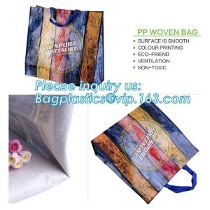 Cheap Promotional Waterproof Recycled laminated PP woven shopping bag,Manufactur